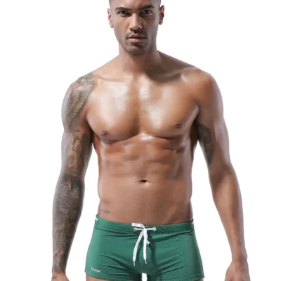 Maillot de Bain Homme Boxer Texturé