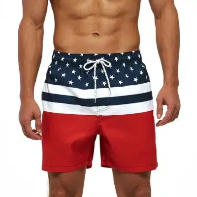 Maillot de Bain Homme Short Américain