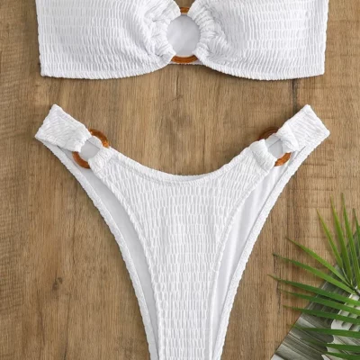 Maillot de Bain Brésilien Texturé