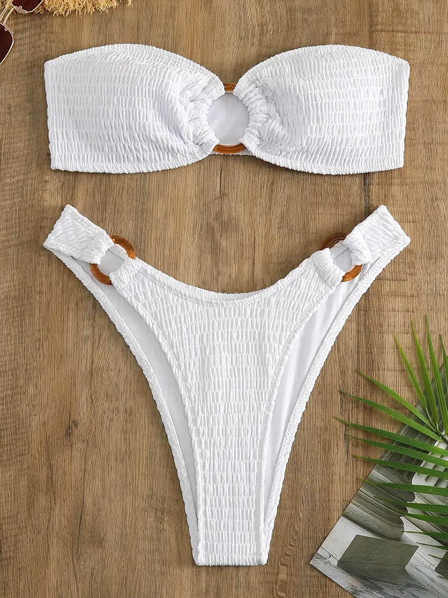 Maillot de Bain Brésilien Texturé Maillot de Bain Brésilien Texturé