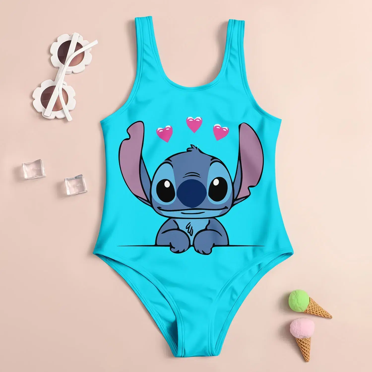 Maillot de Bain Stitch Fluo Maillot de Bain Stitch Fluo