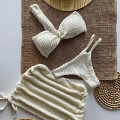 Maillot de Bain Tanga en Maille