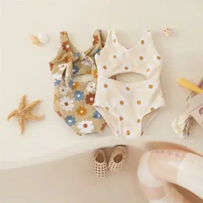 Maillot de Bain Bébé Floral