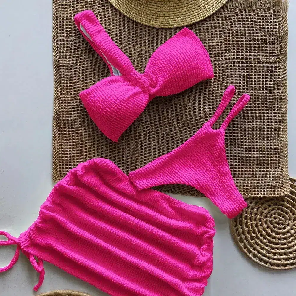 Maillot de Bain Tanga en Maille Maillot de Bain Tanga en Maille