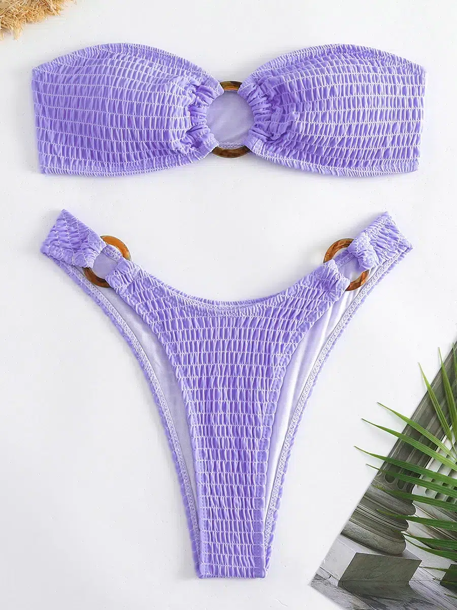 Maillot de Bain Brésilien Texturé Maillot de Bain Brésilien Texturé