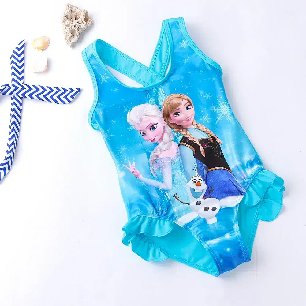 Maillot de Bain Reine des Neiges avec Olaf Maillot de Bain Reine des Neiges avec Olaf