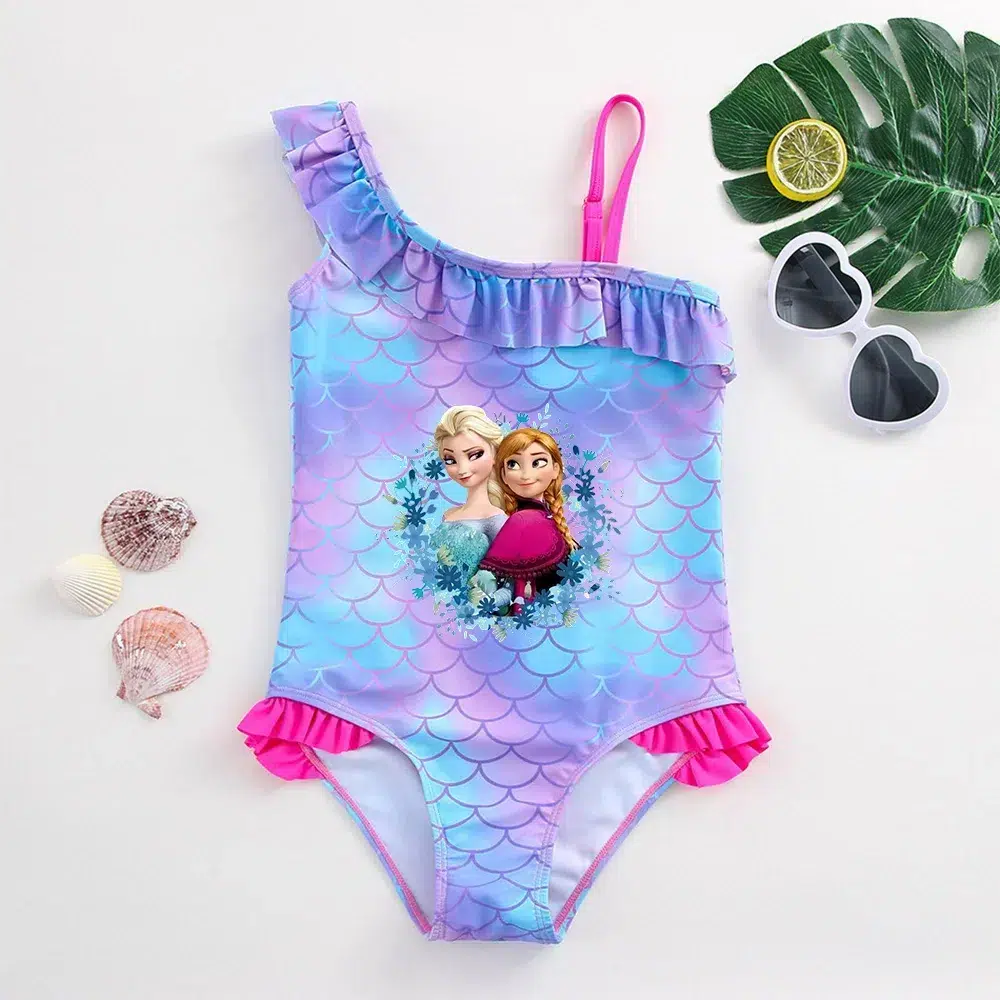 Maillot de Bain Reine des Neiges Style Féérique et Confort Maillot de Bain Reine des Neiges Style Féérique et Confort
