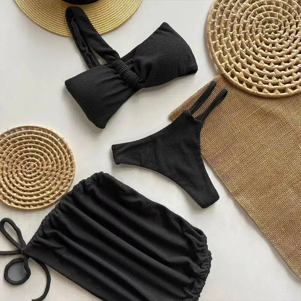 Maillot de Bain Tanga en Maille Maillot de Bain Tanga en Maille