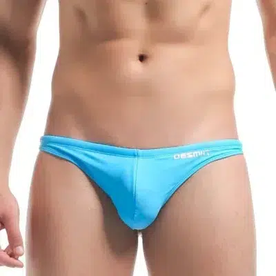 String Maillot de Bain Homme Couleur Unie
