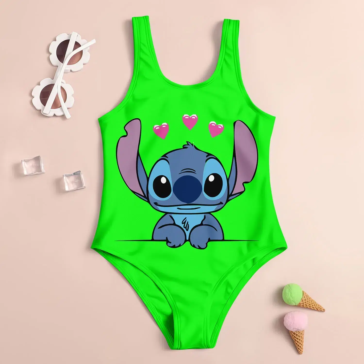 Maillot de Bain Stitch Fluo Maillot de Bain Stitch Fluo