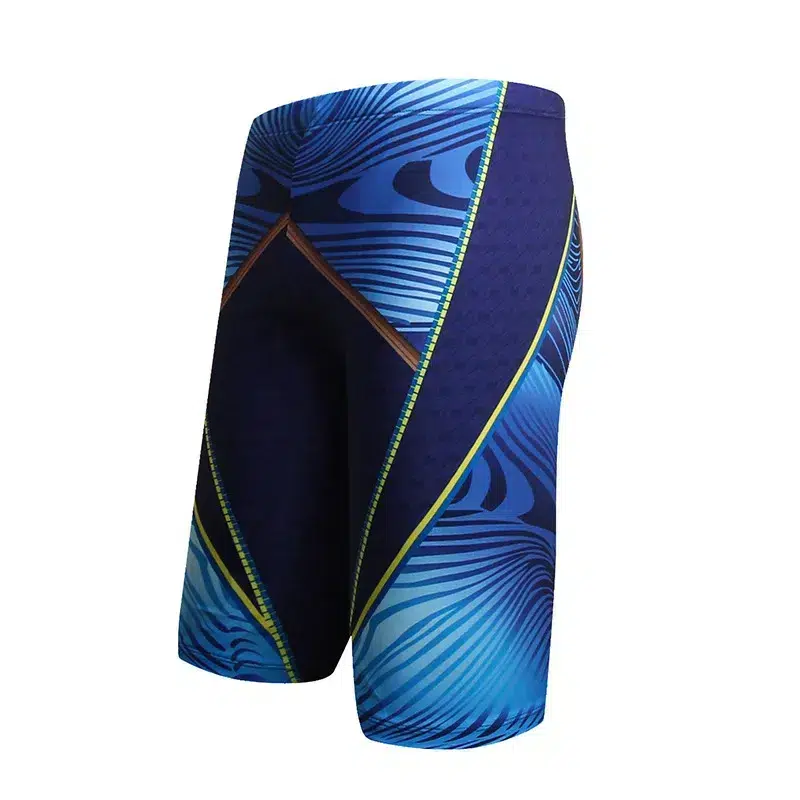 Long Maillot de Bain Homme à Motif Vagues Long Maillot de Bain Homme à Motif Vagues