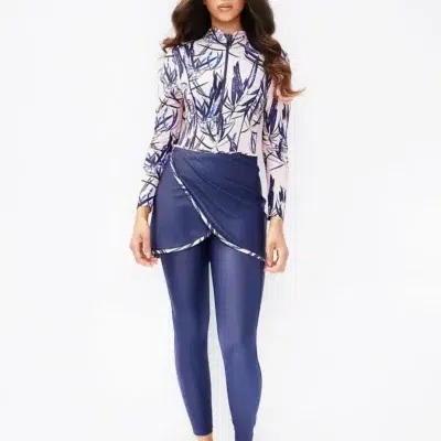 Burkini Bleu Moderne