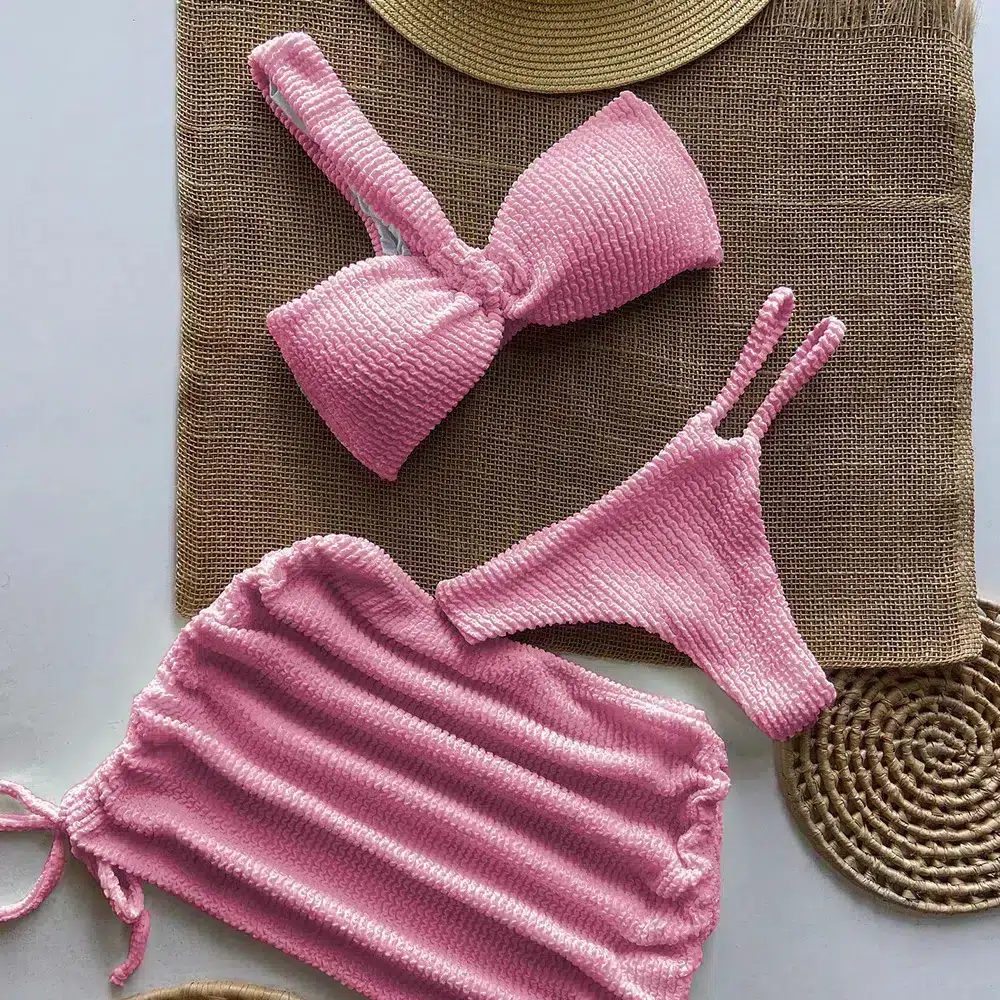 Maillot de Bain Tanga en Maille Maillot de Bain Tanga en Maille