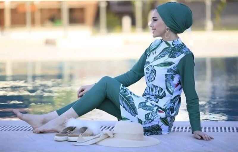 Burkini Tropical Femme Burkini Tropical Femme