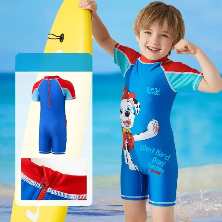 Maillot de Bain Marcus Pat Patrouille Bleu • Le Maillot de Bain