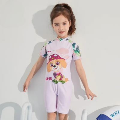 Maillot de Bain Pat Patrouille Imprimé Tropical