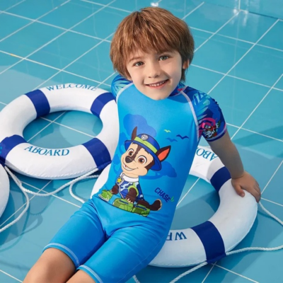 Maillot de Bain Chase Pat Patrouille Bleu